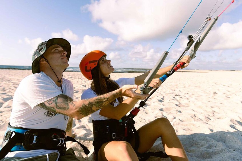 Fuerteventura: Kitesurfing beginner course