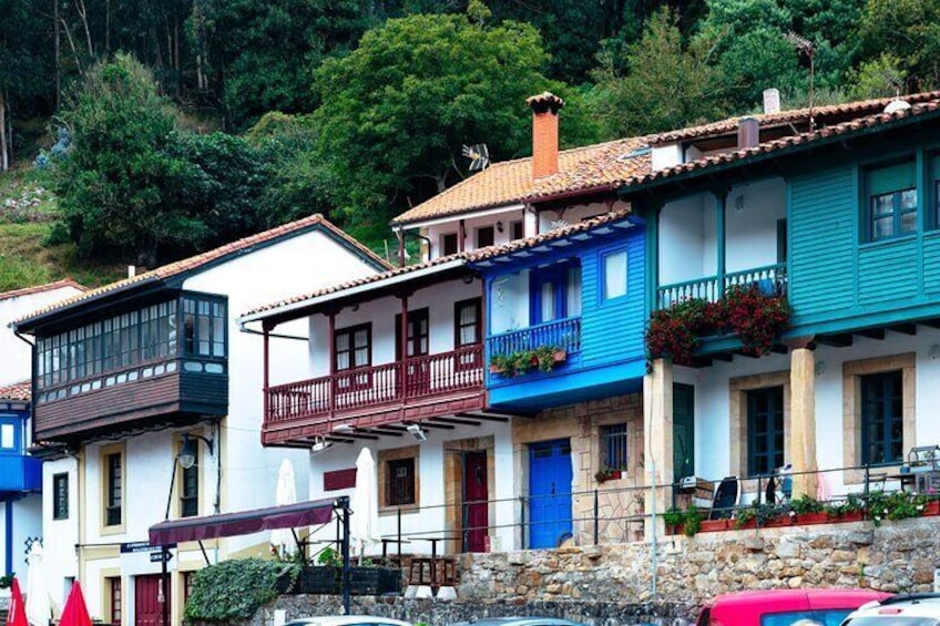 Typical houses Asturianas