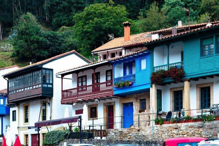 Typical houses Asturianas