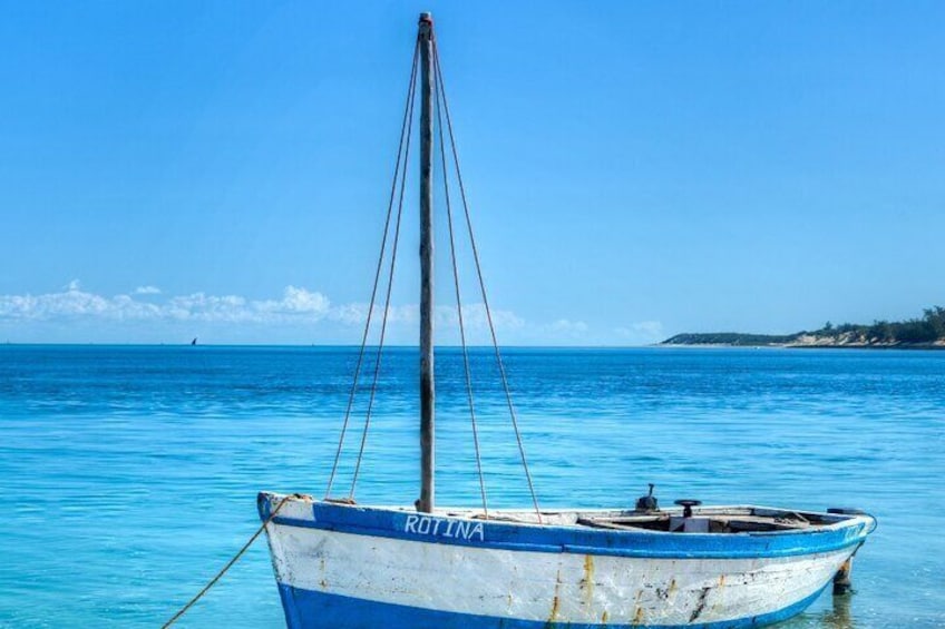 Boat by the sea