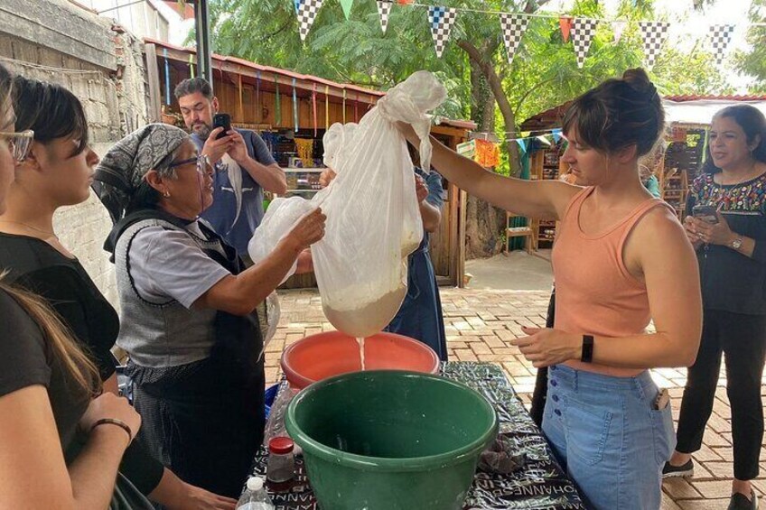 Quesillo and Organic Fresh Cheese only in Oaxaca!