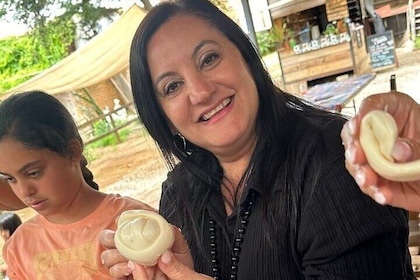 Préparation de Quesillo et Fromage Frais Bio uniquement à Oaxaca !