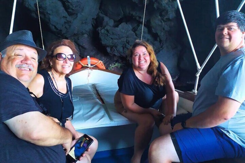 Aci Trezza:boat tour Cyclop coast,culture,swim in the caves,food