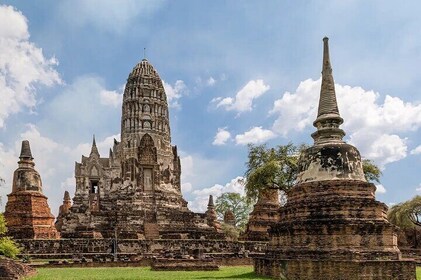 Ayutthaya Three Temple Heritage Tour by Bus