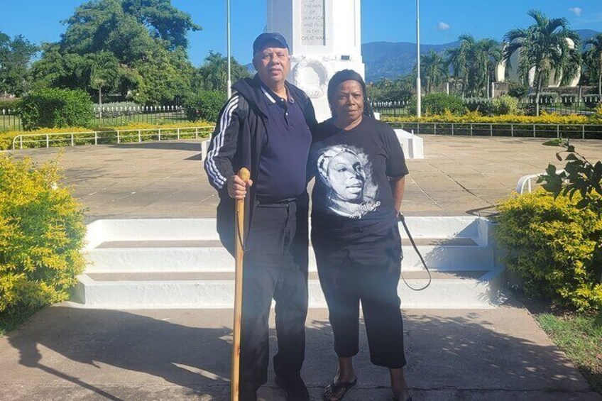My guests all the way from America doing the Heroes Circle tour 