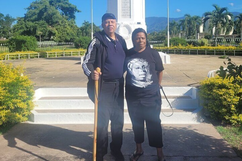 My guests all the way from America doing the Heroes Circle tour