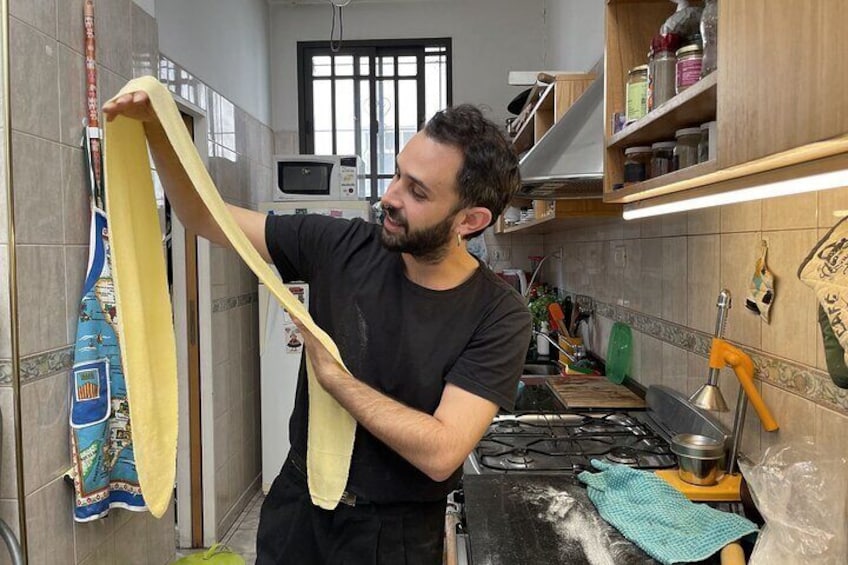 NEW: Private Pasta Making Class with Nico in Hip Chacarita in BA