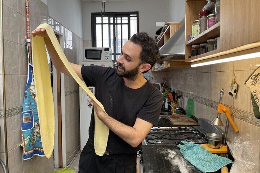 NEW: Private Pasta Making Class with Nico in Hip Chacarita in BA
