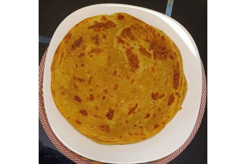 The famous 'chapati' or Kenyan flat bread. 