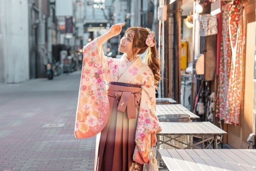 Hakama rental 1day plan