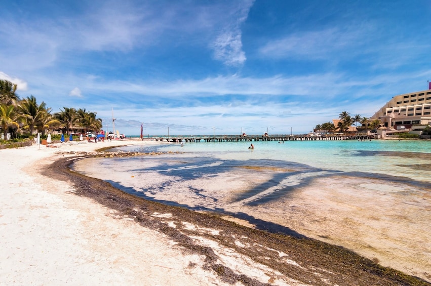 Isla Mujeres Guided Tour with Beach Club Access