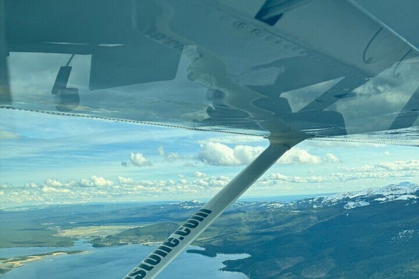 Earthquake Lake 30 Minute Aerial Tour in West Yellowstone