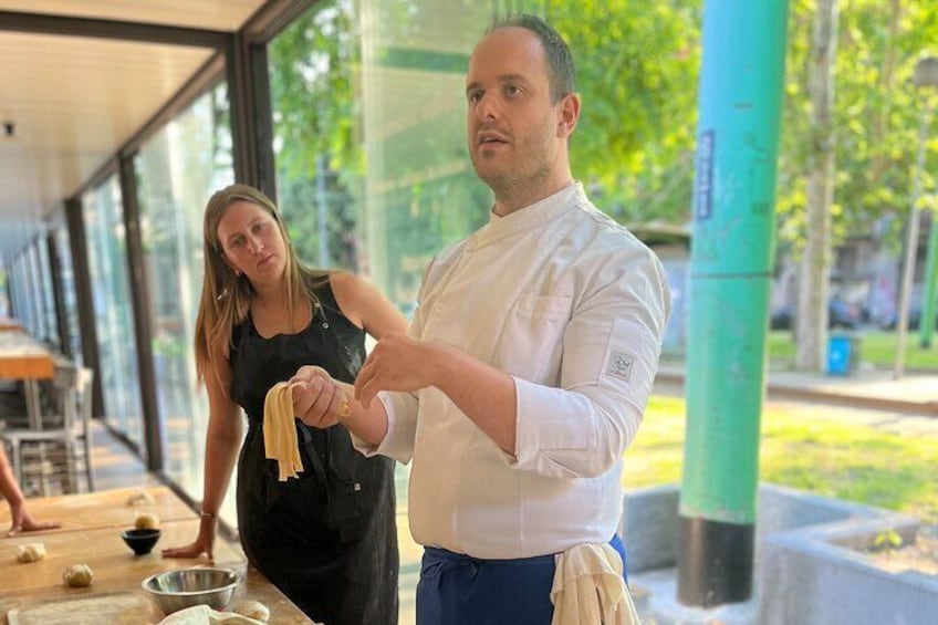 Pasta and Tiramisù Cooking Class in Milan with Wine Tasting