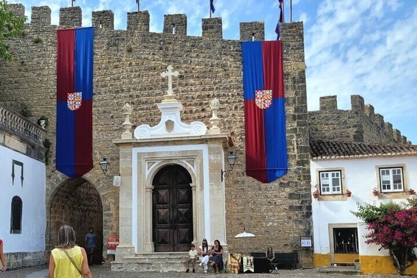 Obidos, the door of the castle