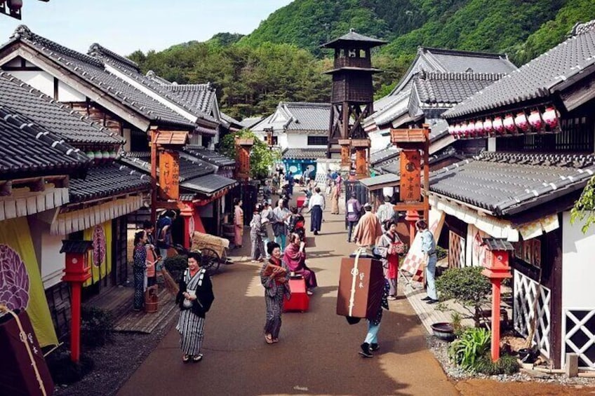 Visit the Edo Wonderland Nikko Edomura cultural theme park