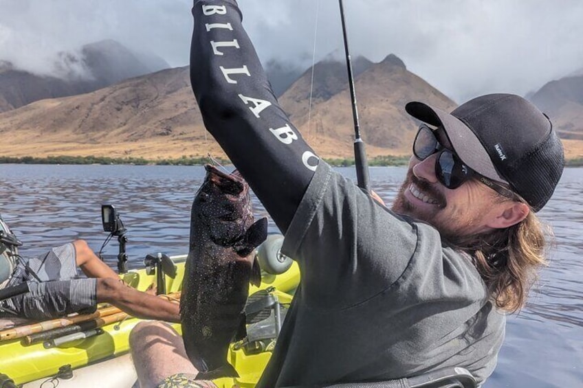 Fishing off these kayaks is a unique experience.