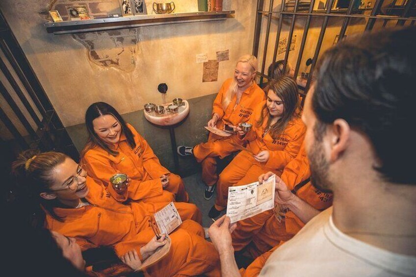 Alcotraz Prison Cocktail Experience in Bristol