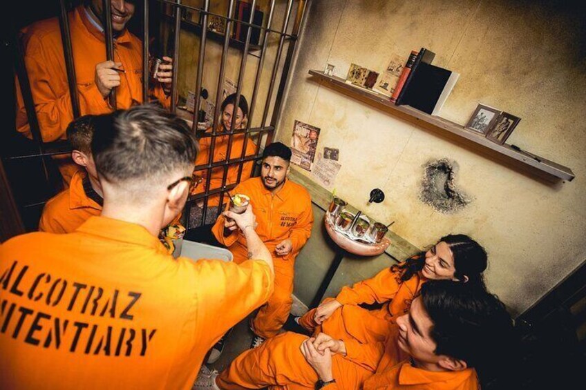 Alcotraz Prison Cocktail Experience in Bristol