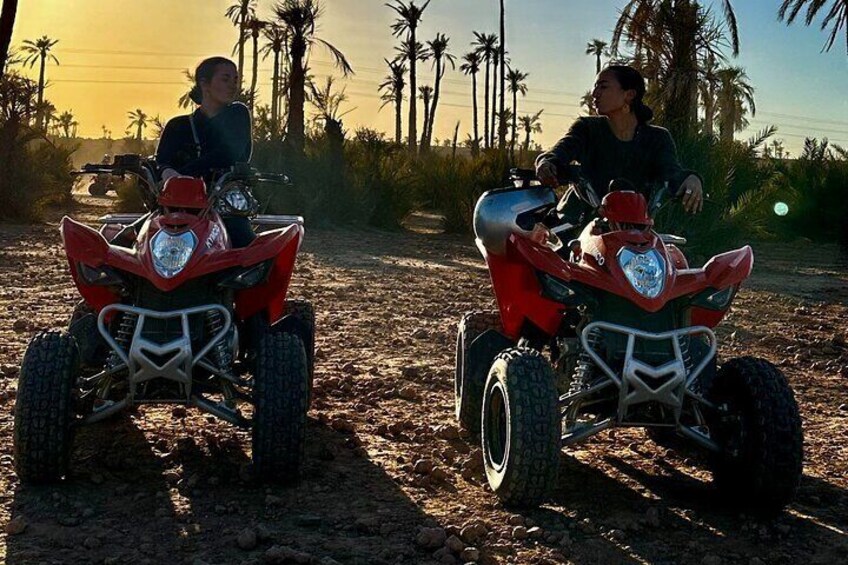  Quad adventure in the Palmeraie of Marrakech 