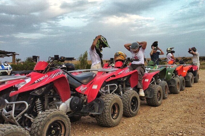 Marrakech: Quad excursion in the Palmeraie + Moroccan tea