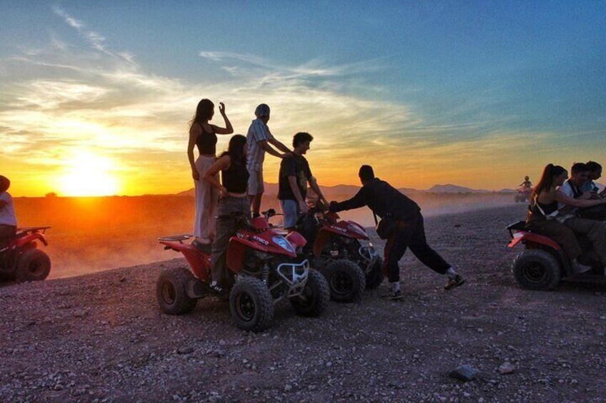 Marrakech: Quad excursion in the Palmeraie + Moroccan tea