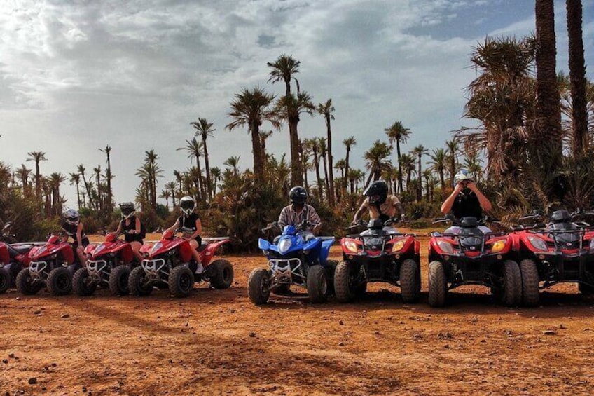 Marrakech: Quad excursion in the Palmeraie + Moroccan tea