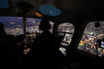 Private Helicopter Night Tour in Sapporo City