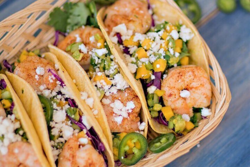 Sensational Shrimp Tacos Class in Washington 