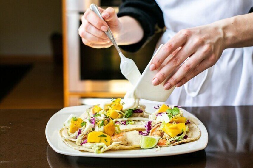 Sensational Shrimp Tacos Class in Washington 