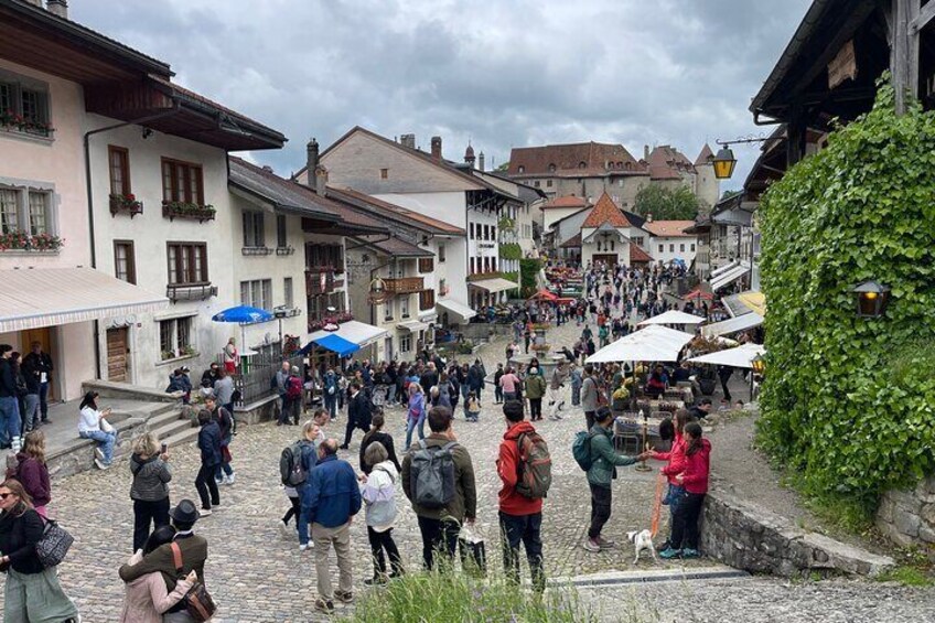 Gruyères, medieval city