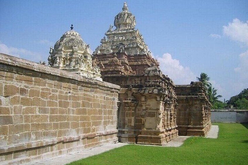 From Pondicherry: Day Tour to Mahabalipuram and Kanchipuram