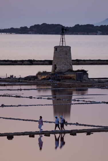 Picture 3 for Activity Marsala: Guided Salt Pans Walk Tour with Windmill Visit