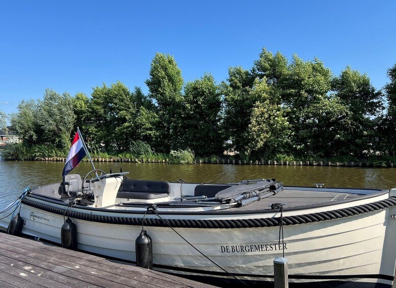 Rotterdam: green heart Midden-Delfland: Luxury Boat Tour