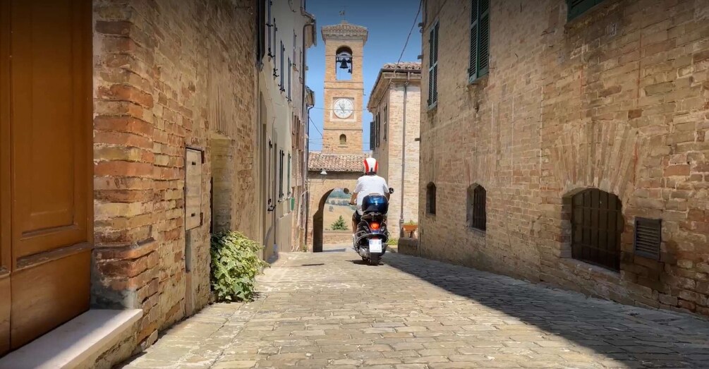 Picture 3 for Activity Marche: Guided Vespa Tour - The Charming Castles of Arcevia