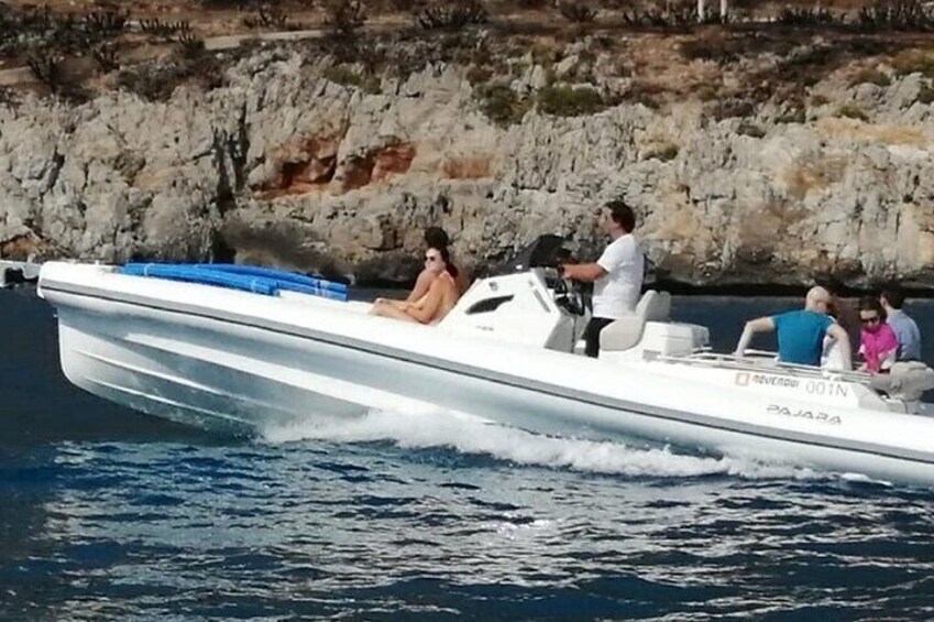 Private dinghy tour in San Vito lo Capo