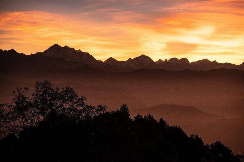 Amazing View Point Kathmandu To Nagarkot Sunrise