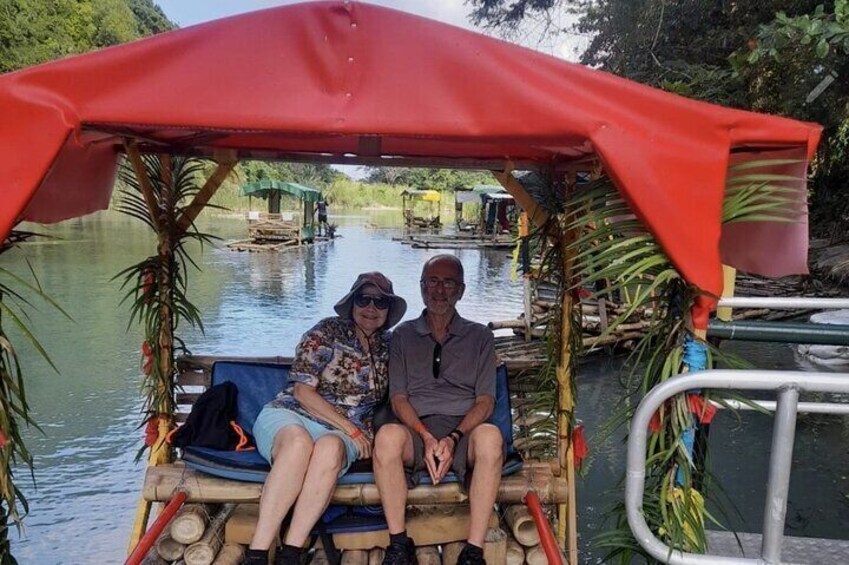 Bamboo Rafting and HorseBack Riding Excursion in OchoRios Jamaica