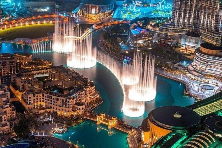 Dubai Fountain Show Traditional Boat Lake Ride Ticket