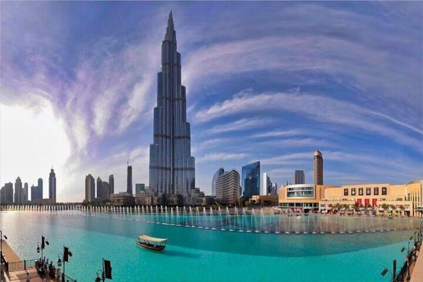 Dubai Fountain Show Traditional Boat Lake Ride Ticket