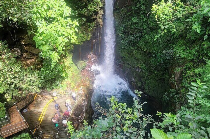 Volcano Hike, Oropendola Waterfall & Hot Springs Experience