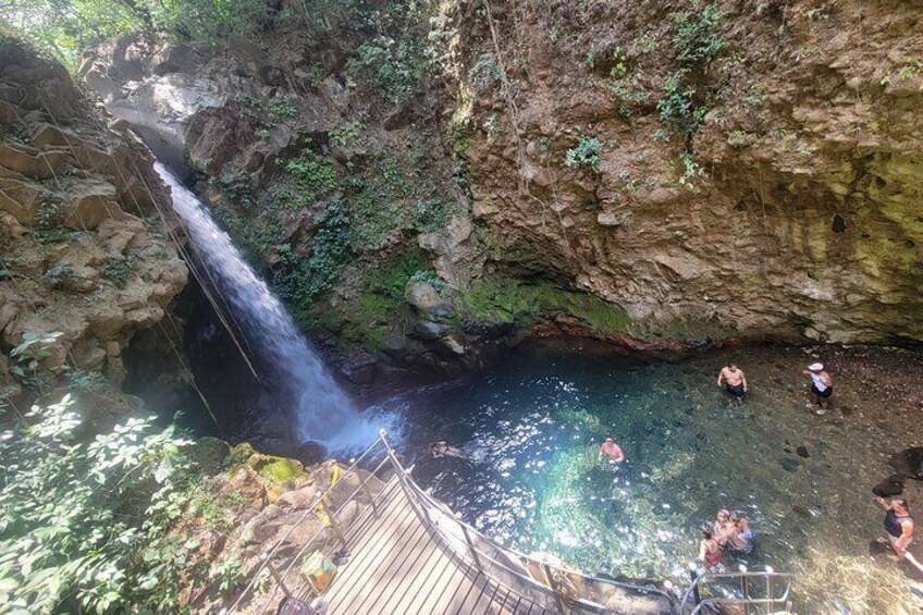 Volcano Hike, Oropendola Waterfall & Hot Springs Experience