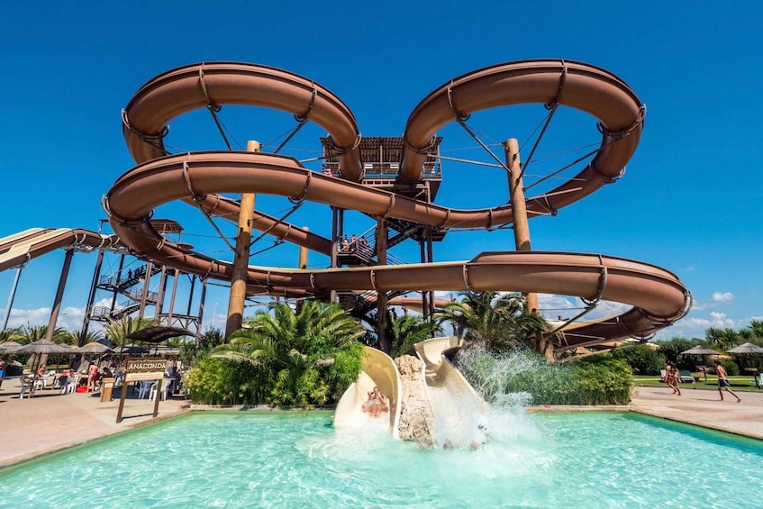 Cecina: Acqua Village Water Park Entry Ticket