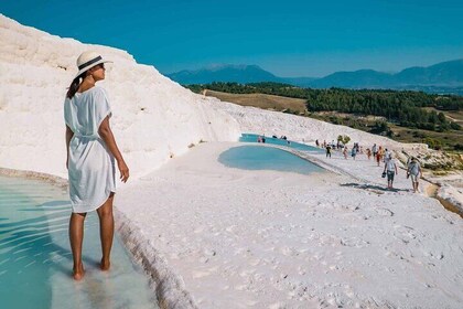 Private Full-Day Pamukkale and Salda Lake from Belek and Antalya