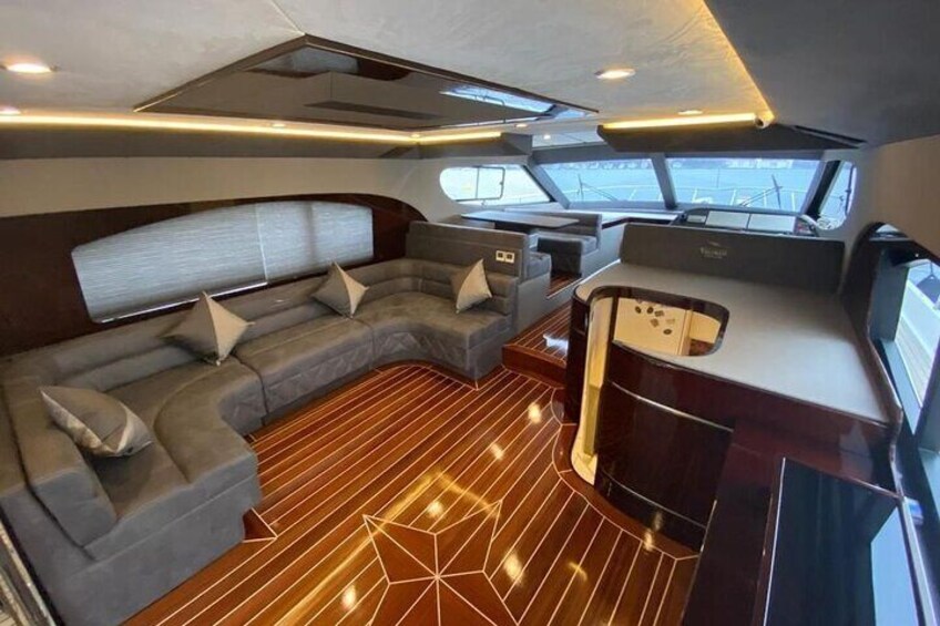 Istanbul Private Luxury Yacht on Bosphorus 24 Meter-79 feet