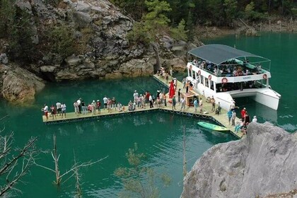 From Alanya, Side: Full Day Green Canyon Boat Tour