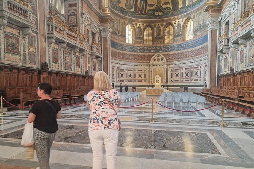 Relics from Passion of the Christ Walking Tour in Rome