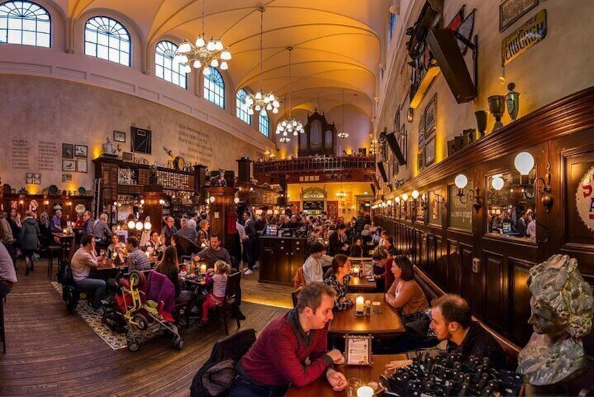 Bar inside hidden church