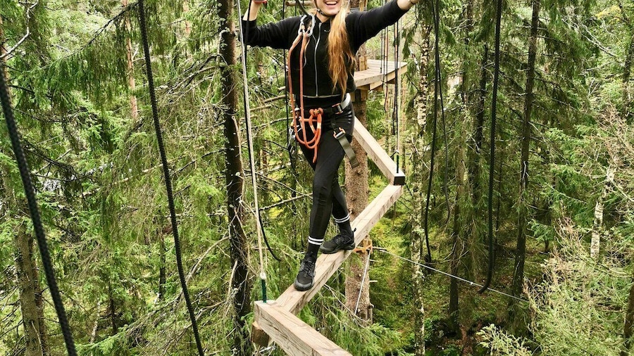 Oslo: Day ticket to Oslo's favourite Climbing Park
