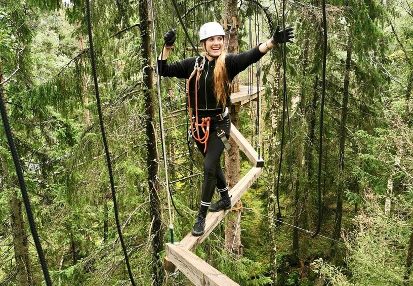 Oslo: Day ticket to Oslo's favourite Climbing Park