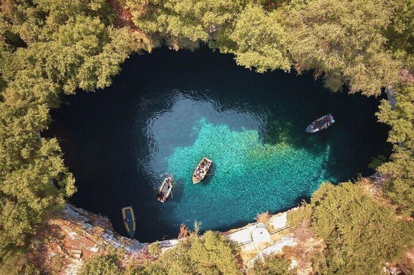 Melissani lake